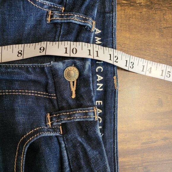 American Eagle Jeans 2 R Curvy Jegging Super Hi Rise Next Level Stretch - Picture 9 of 11